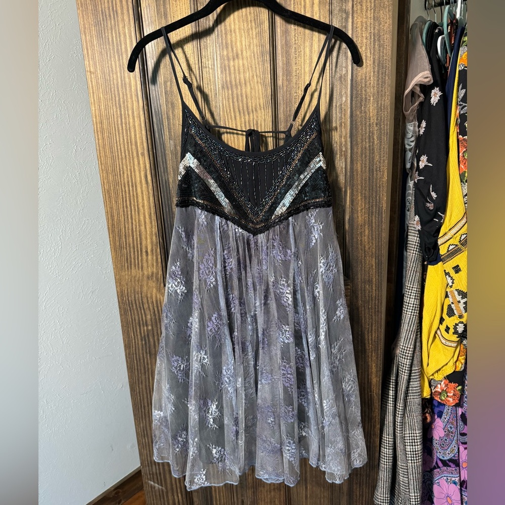 Beaded Urban Outfitters Mini Dress